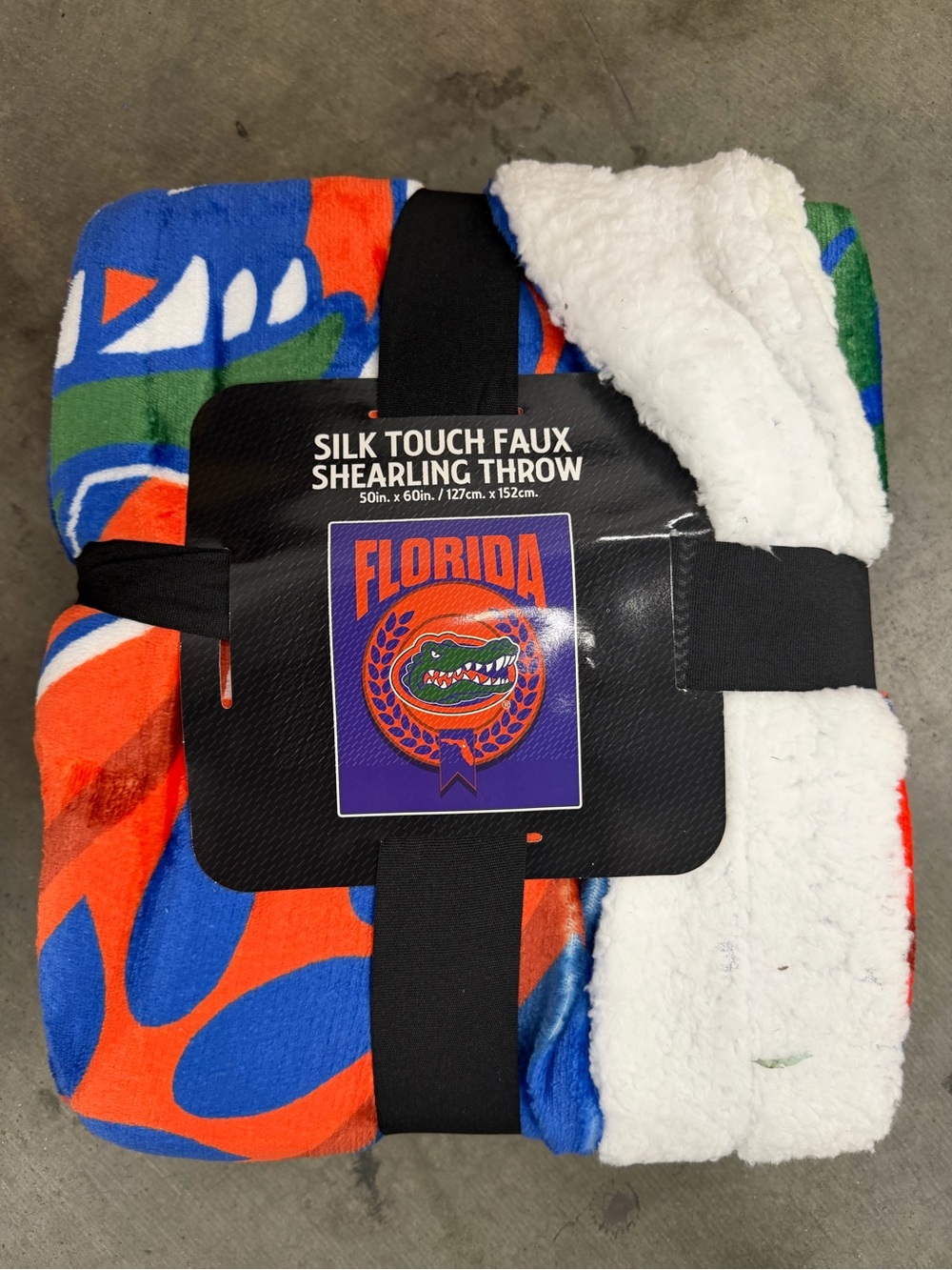 NCAA Florida Gators Throw - Blue & Orange